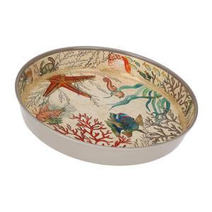 Rose & Tulipani Sea Life Outdoort Serving Tray